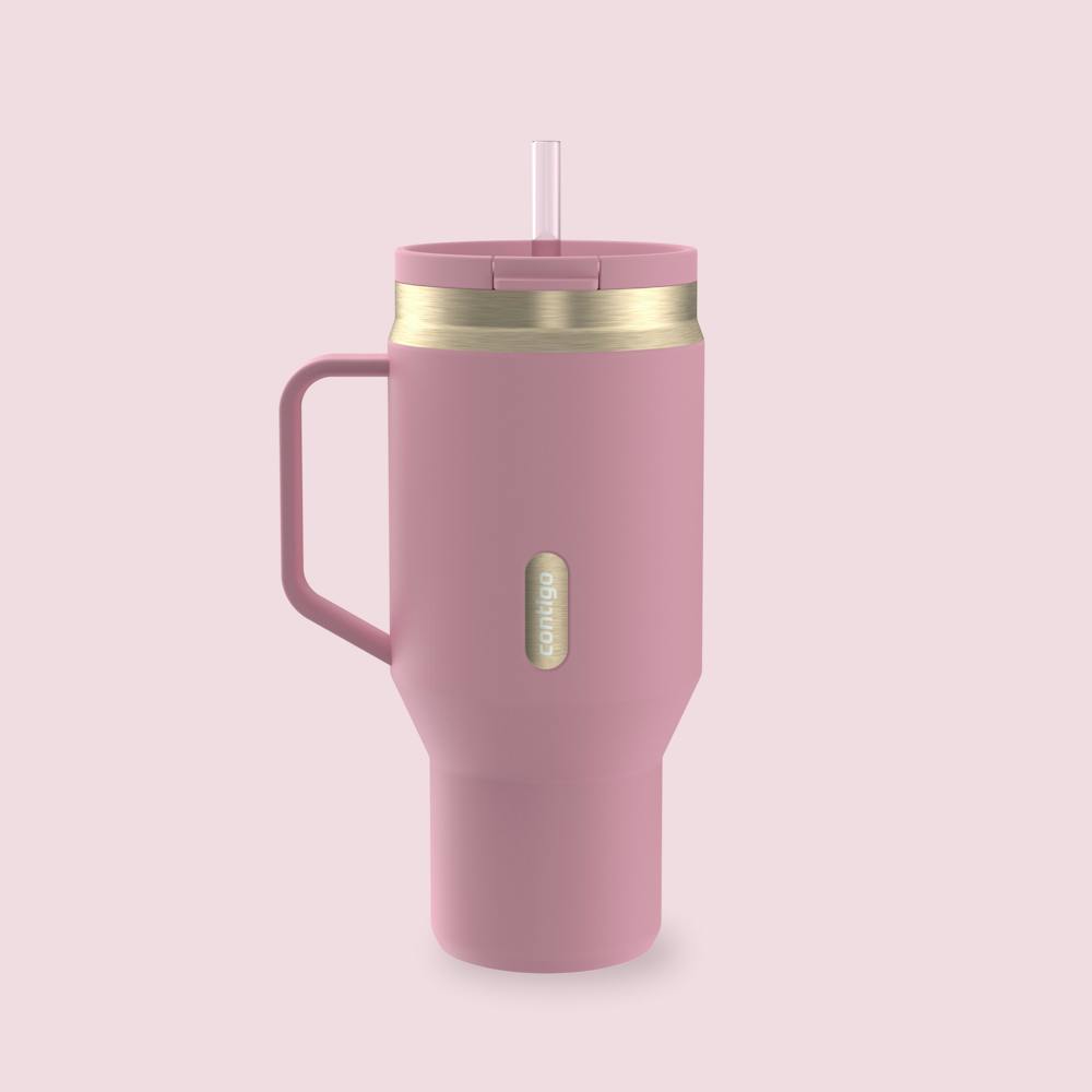 30 oz SnapSeal™ Tumbler (w/ Straw & Handle) yGWg