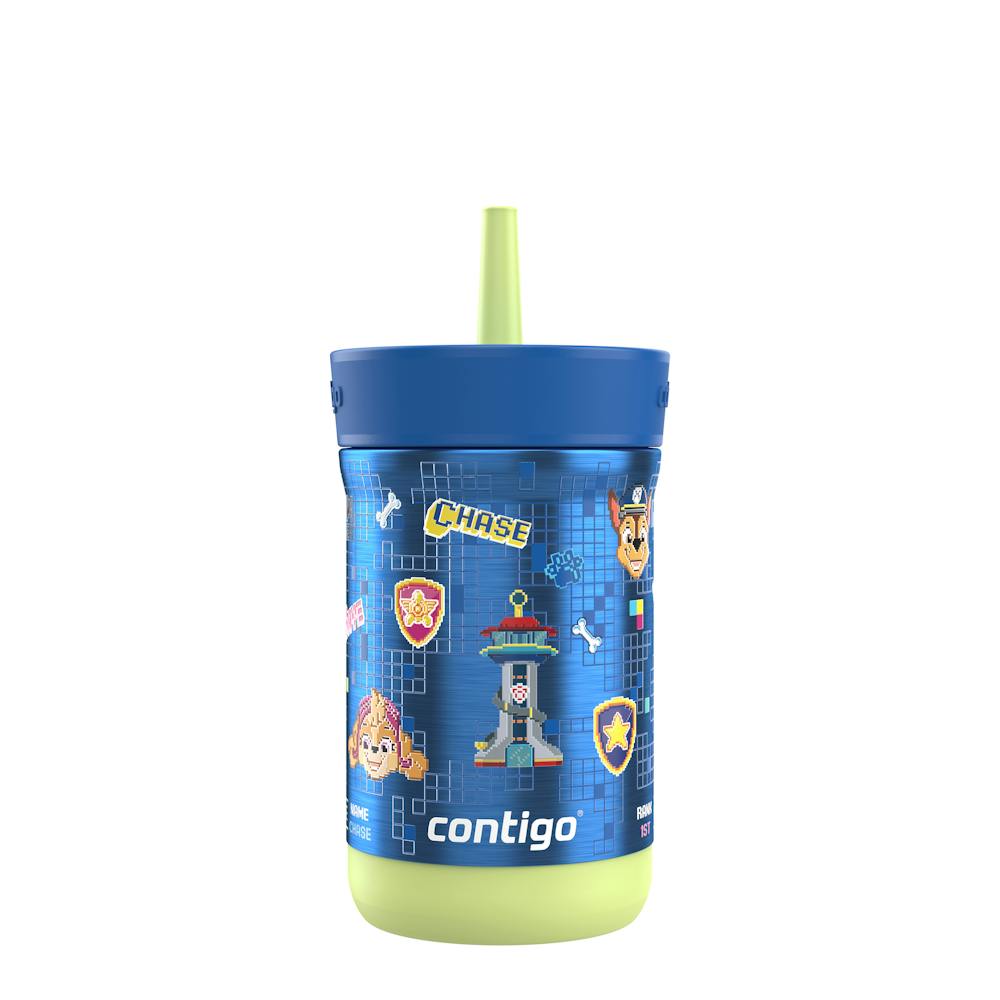 Contigo® Kids Leighton Spill-Proof Stainless Steel Tumbler with Straw, 12oz oL0b
