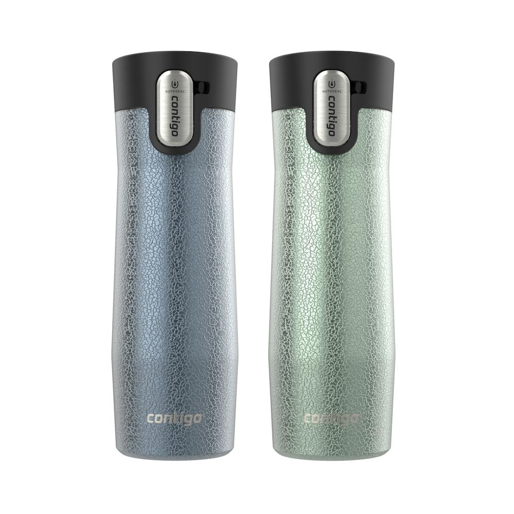 Contigo® AUTOSEAL® West Loop Vacuum-Insulated Stainless Steel Travel Mug with Easy-Clean Lid, 20 oz, 2-Pack 8dqL - Curated Edition