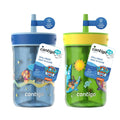 Contigo® Kids’ Leighton Straw Tumbler with Spill-Proof Leak-Proof Lid, 14oz t3YE