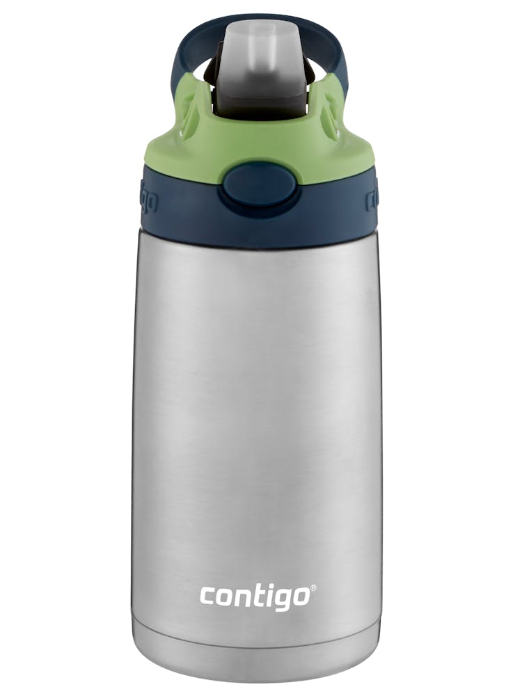 Contigo® Kids Straw Stainless Steel Water Bottle with AUTOSPOUT® Lid, 13oz R996