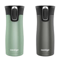 Contigo® West Loop 2.0 Leak-Proof Spill-Proof Insulated Stainless Steel Travel Mug, 16oz., 2 Pack Adpq