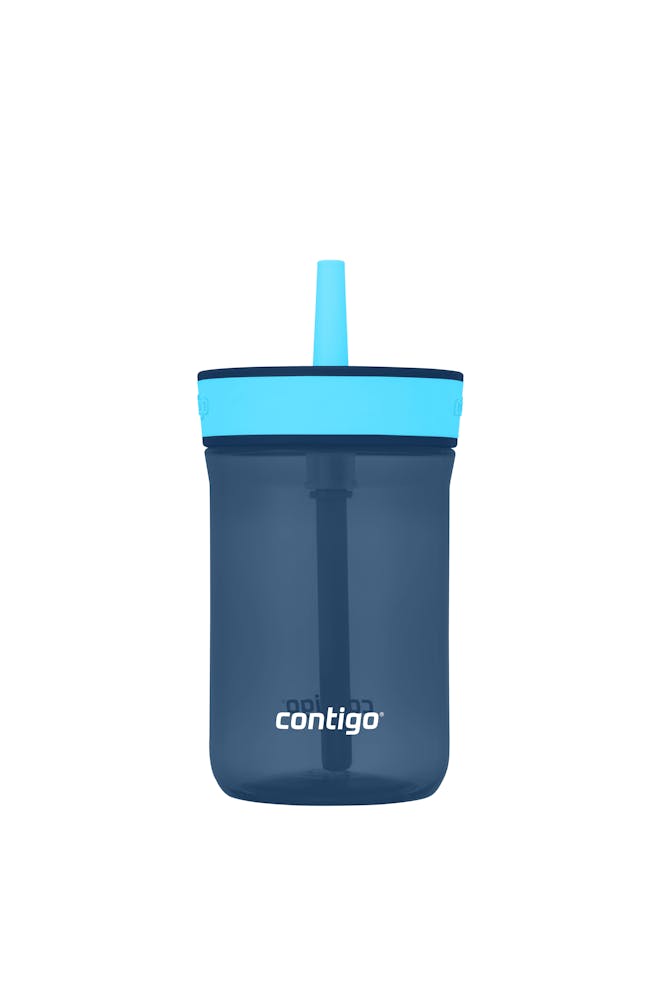 Contigo® Kids’ Leighton Straw Tumbler with Spill-Proof Leak-Proof Lid, 14oz gTTK