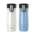 Contigo® AUTOSEAL® West Loop Vacuum-Insulated Stainless Steel Travel Mug with Easy-Clean Lid, 16 oz, 2-Pack iryX