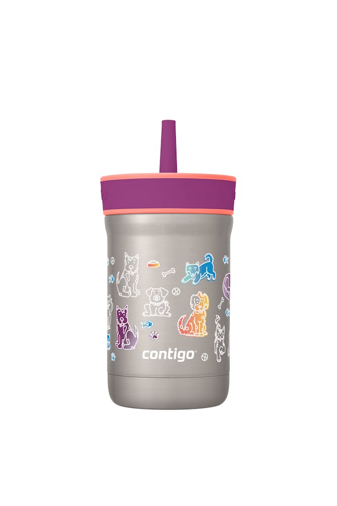 Contigo® Kids Leighton Spill-Proof Stainless Steel Tumbler with Straw, 12oz lMYT