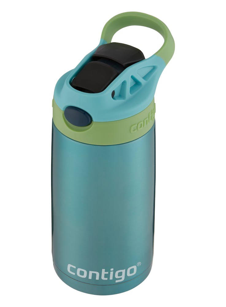 Contigo® Kids Straw Stainless Steel Water Bottle with AUTOSPOUT® Lid, 13oz XQXm