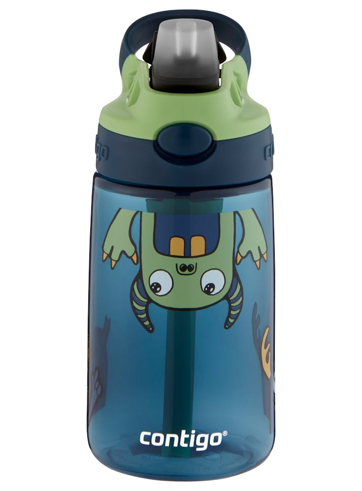 Contigo® Kids Straw Water Bottle with AUTOSPOUT® Lid, 14oz O8Vq
