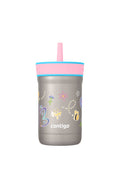 Contigo® Kids Leighton Spill-Proof Stainless Steel Tumbler with Straw, 12oz 2woE
