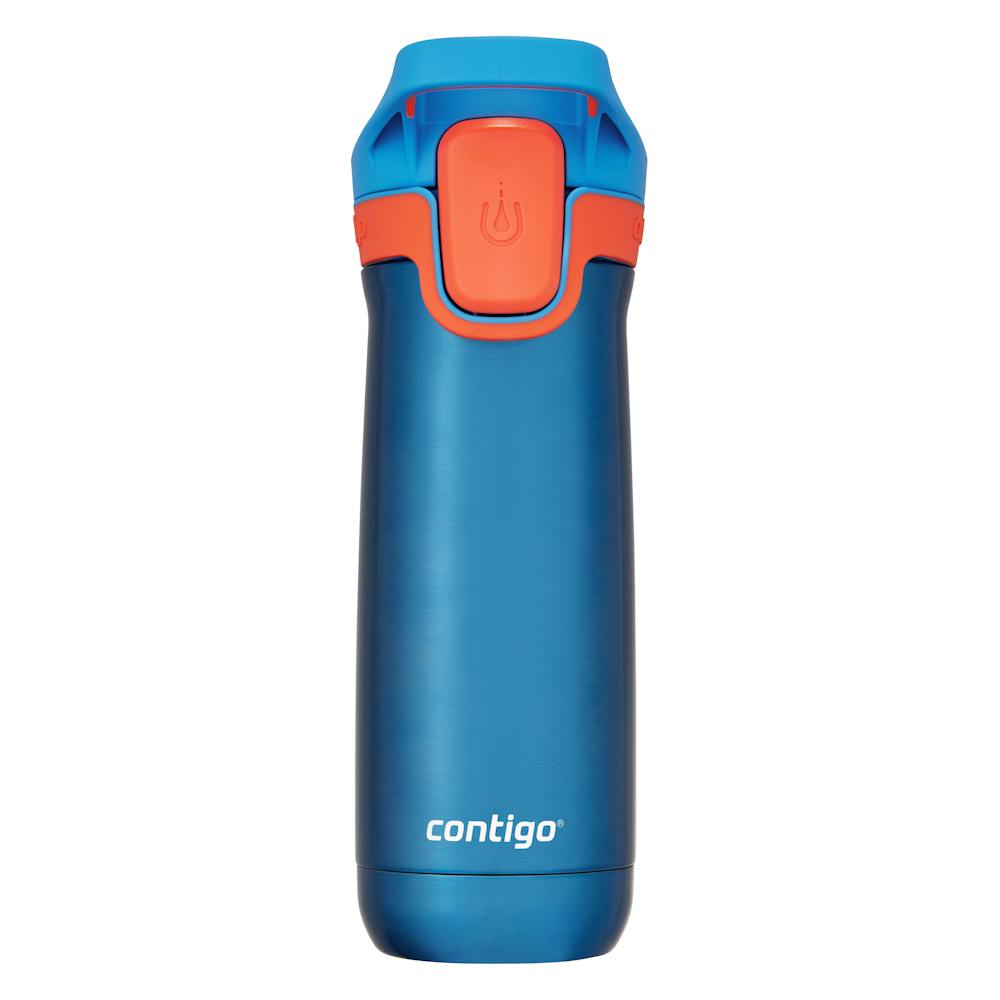 Contigo® Kids’ Casey Stainless Steel Water Bottle with Spill-Proof Leak-Proof Lid, 13oz CiWc
