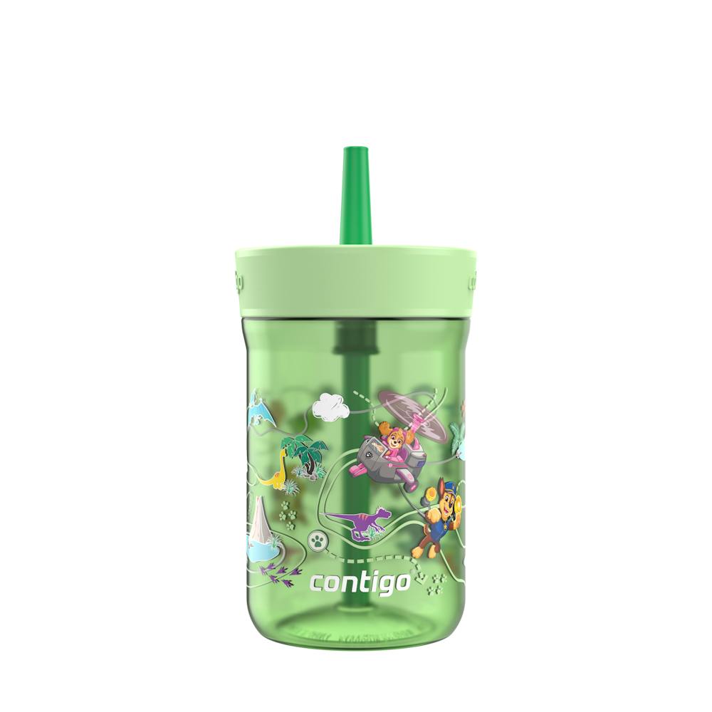 Contigo® Kids’ Leighton Straw Tumbler with Spill-Proof Leak-Proof Lid, 14oz z3D5