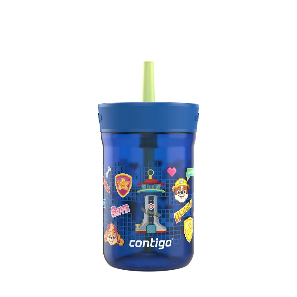 Contigo® Kids’ Leighton Straw Tumbler with Spill-Proof Leak-Proof Lid, 14oz SFEZ